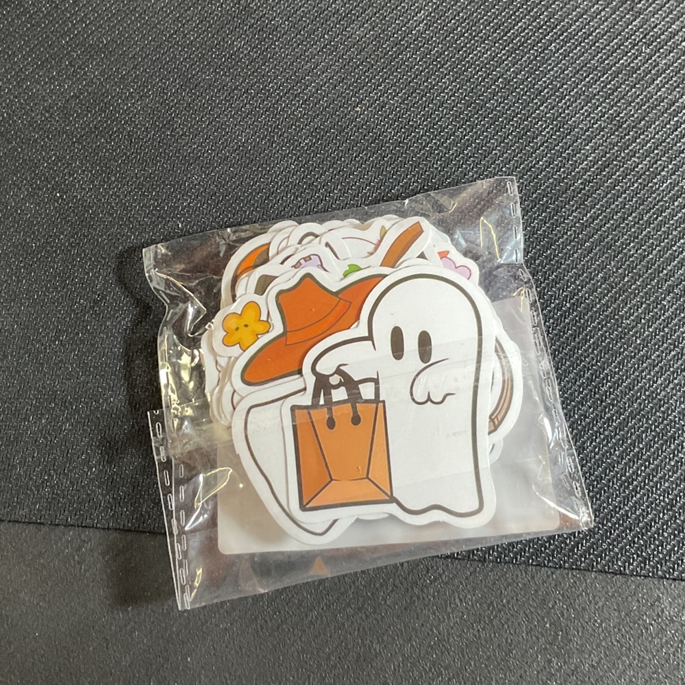Cute Ghost 50 Pack Of Different Stickers